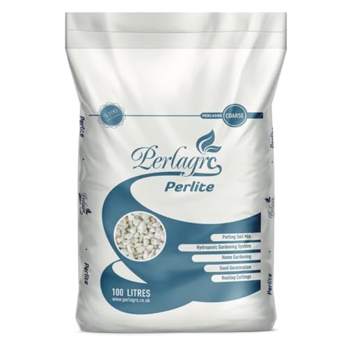 Premium Perlite for Plants with Natural Mineral Perlite Potting Mix to Help Improve Compost Soil for Heavy Roots Perlite Potting Mix for Rooting Cutting & Potting (1 Litre)