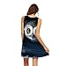 Overdose 2019 Vestido MáS Popular Vintage Boho Mujeres Verano Sin Mangas Beach...