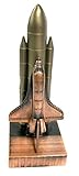 Space Shuttle on Launch Pad Die Cast Metal Collectible Pencil Sharpener