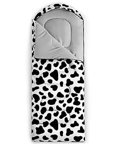 Image of QOOMO Camping Sleeping Bags,3 Season Warm & Cool Weather,Lightweight,Waterproof Sleeping Bags for Adults & Kids,Traveling,and Outdoors,Camping Gear Equipment