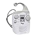 PYLE Home PSR6 Waterproof Shower Clock Radio