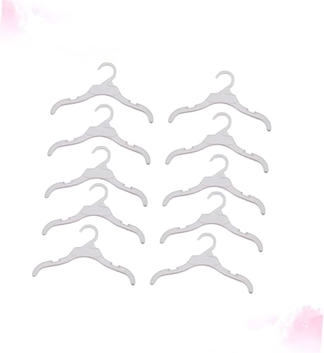 Miniatura 8 de Balacoo 10pcs Muebles para Kids Clothes Hangers Ornament for Kids Dog Clothes Hangers Plastic Coat Hangers for Kids Clothes Puppy Clothing Hangers