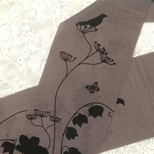 Women's Patterned Tights with Tattoo Designs Fashion Velvet Pantyhose Sheer Stockings3