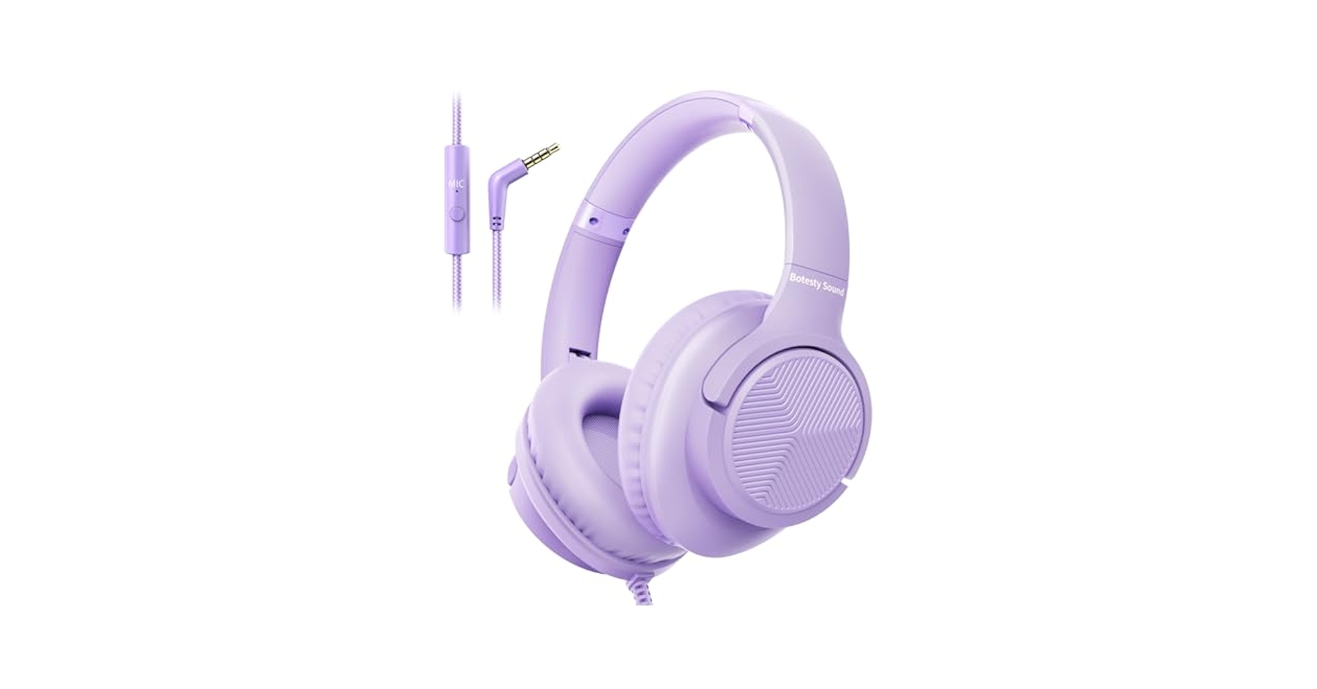 Amazon.com: Botesty Sound Headphones Wired with Microphone