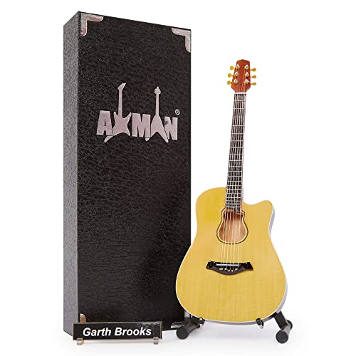 Garth Brooks – Réplique de guitare miniature - Les Beatles, Paul McCartney, John Lennon, RIngo Starr, George Harrison Garth Brooks - Réplique de guitare miniature