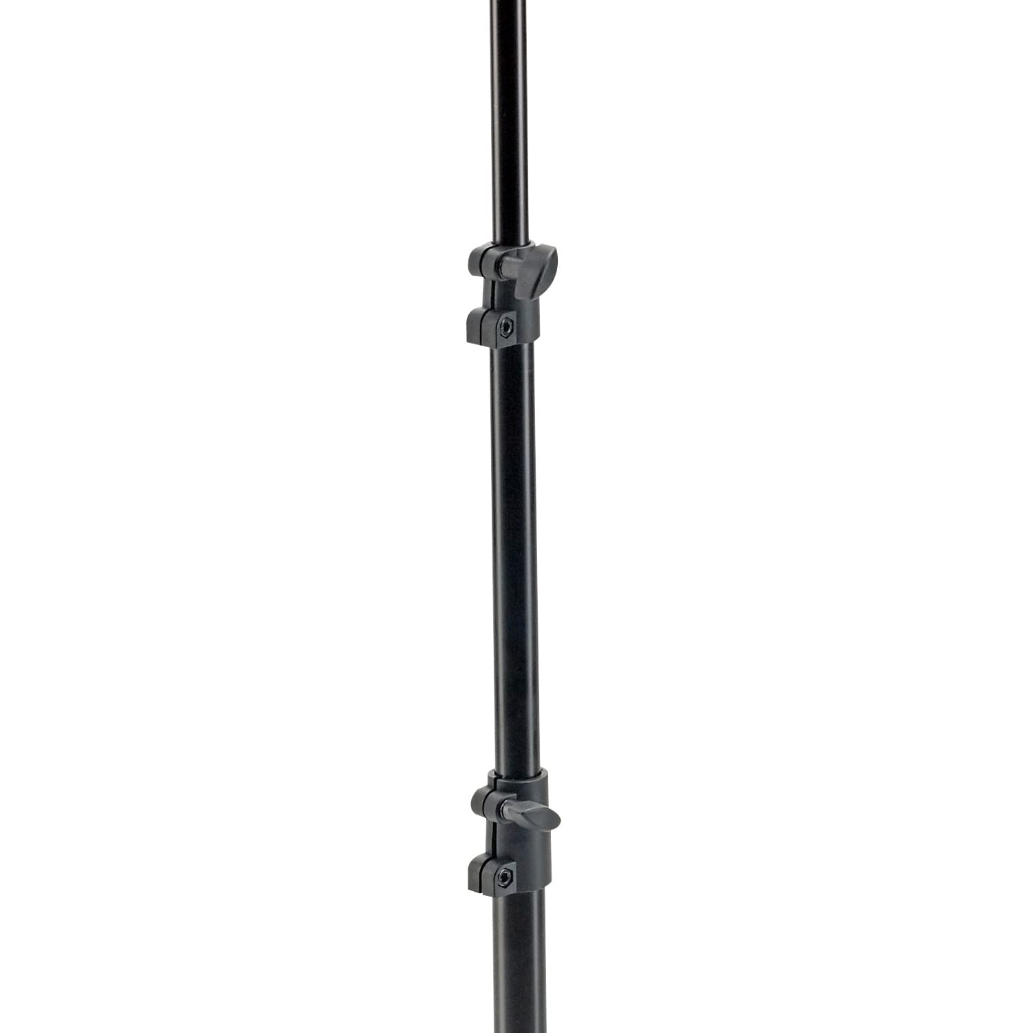 K&M 11870 Pupitre d'orchestre noir - Pupitre avec plateau acier et fermeture rapide - Extensible de 65 à 150 cm