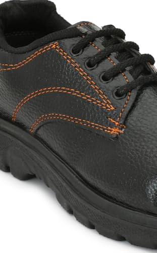 Image of Steel Toe Safety Shoe for Men, PVC, Black, MX-LOW-7STAR