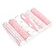 BaeBae Goods Burp Cloths for Baby Girl - Ultra Absorbent Burping Rags - Anti Shrink Unisex Burpy Clothes - Super Soft Jersey Cotton, Large 21