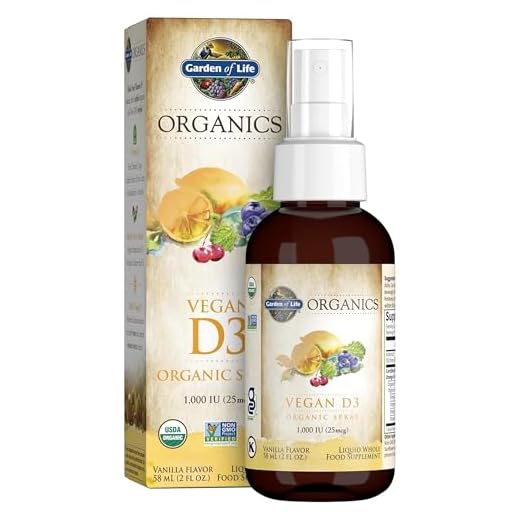 Garden of Life Vegan D3 Liquid Spray 1,000 IU