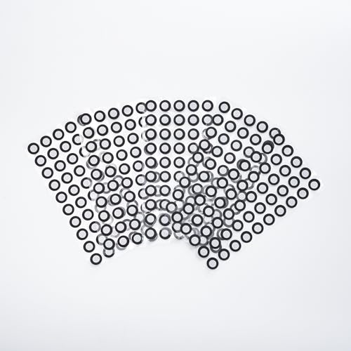 Revopoint Marcadores de Escaneo 3D para Escáneres 3D, Patrones altamente reflectantes y adhesivos para el seguimiento de objetos sin características, Escaneo mejorado, 500 puntos, 6,0mm