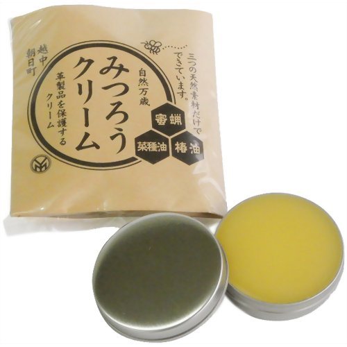 尾山製材株式会社 革用みつろうクリーム10ｇ