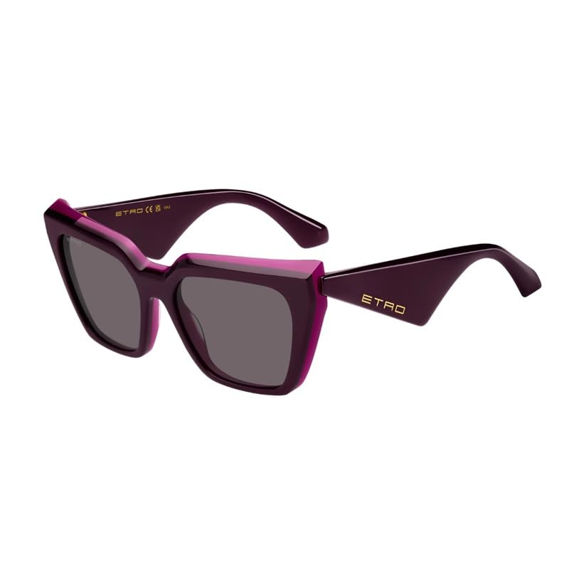 GAFAS ETRO - Modelo: ETRO 0096/G/S_ C: PLUM FUCHSIA/Eye size: 55 - Bridge size: 18 Cura della persona e salute