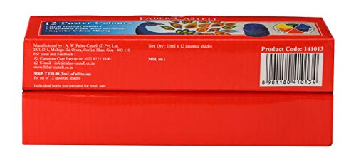 Image of Faber-Castell 48 Triangular Colour Pencils Poster Color - Pack of 12 (Assorted)