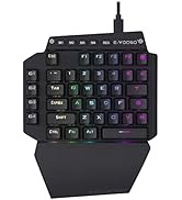 KONAMI ターンテーブル キーボード機能付き Amazon | e元素片手ゲーミングキーボード44キー 赤軸メカニカル