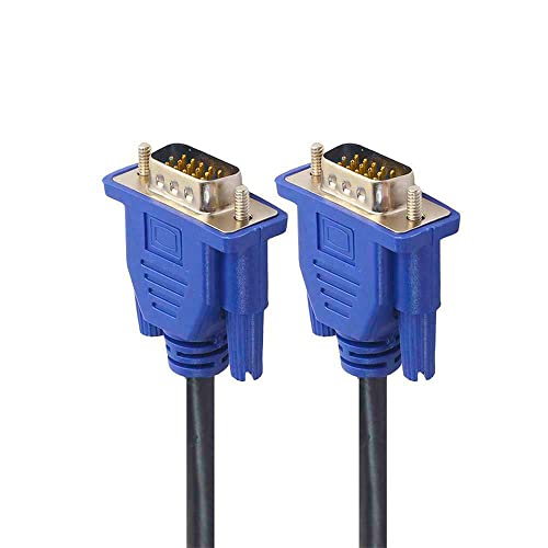 EKYLIN VGA Cable, 1.5m/5Feet Male to Male Video Extension Cable Adapter for Computer PC to Monitor Screen Projector with Socket Port - Thumbnail 6