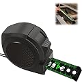 Fluorescent Steel Tape Measure, Digital Tape Measure Retractable 25ft/7.5M, Easy to Read with Magnetic Tip and Rubber Protective Casing (7.5m(24.6Ft))