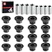 Front & Rear Shock Absorber Bushings Sleeve Kit 16Pcs For Polaris Ranger 500 570 700 800 900 1000 Diesel PRO XD