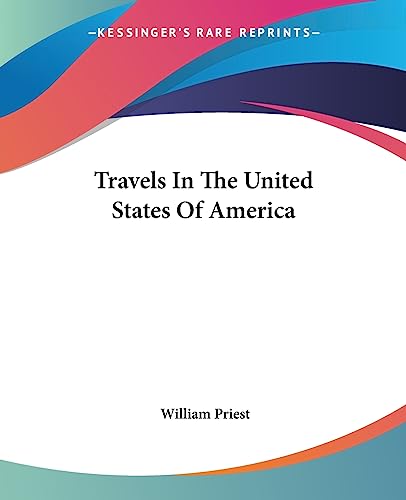 Travels In The United States Of America