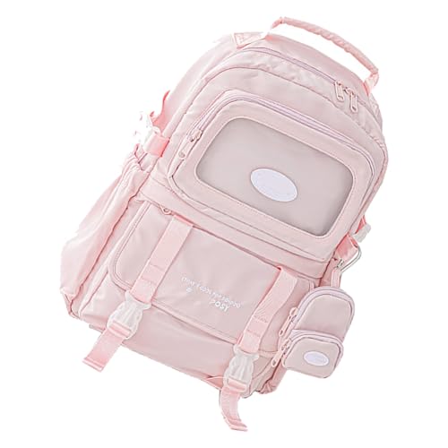Sac Ita transparent pour pin's et cosplay anime - Sac à main d'école et voyage