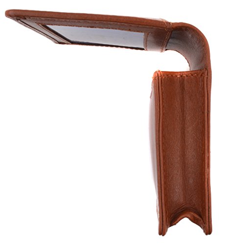 Moga Genuine Leather Business Card Holder Name Card Case Credit Card Wallet with ID Window4