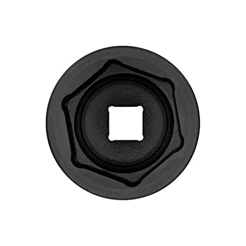 Image of JETECH 3 /4 inch Drive 60mm Standard Impact Socket, 6-Point Metric Impact Socket, Heat-Treated Chrome Molybdenum (Cr-Mo) Alloy Steel, Heavy-Duty for Industrial & Heavy Equipment Applications