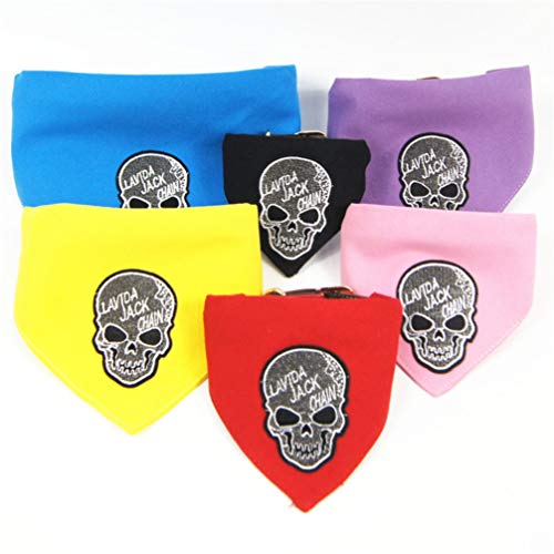 POPETPOP Bandana de Cachorro de Halloween - Bandana de Halloween AjustÃ¡vel para Animais de EstimaÃ§