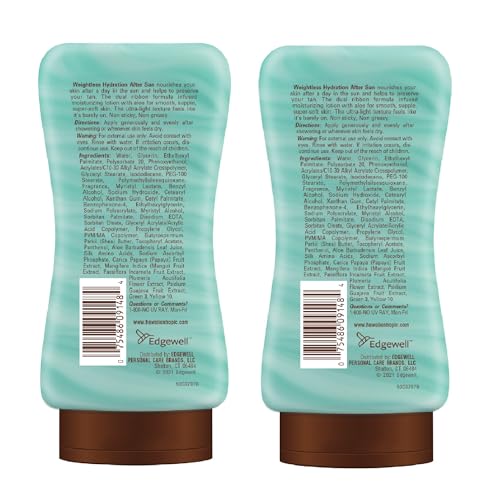 Hawaiian Tropic Weightless Hydration After Sun Lotion with Aloe, 6Fl Oz Twin Pack, Hawaiian Tropic Lotion, Moisturizing Lotion, After Sun Care, After Sun Moisturizer, 6Fl Oz each - image 7