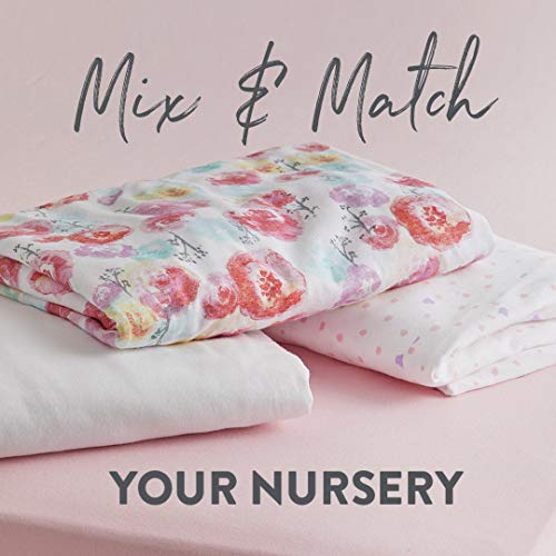 Honestbaby Organic Cotton Fitted Crib Sheet, Sketchy Stripe, One Size #TOP4