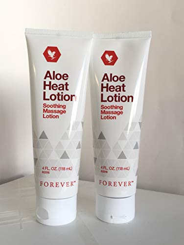 Forever Living Aloe Heat Lotion 118ml-(Pack of 2)