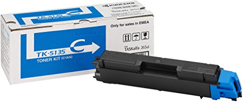 Toner Kyocera TK-5135C cyan pour éviter les pannes sur TASKalfa 265ci