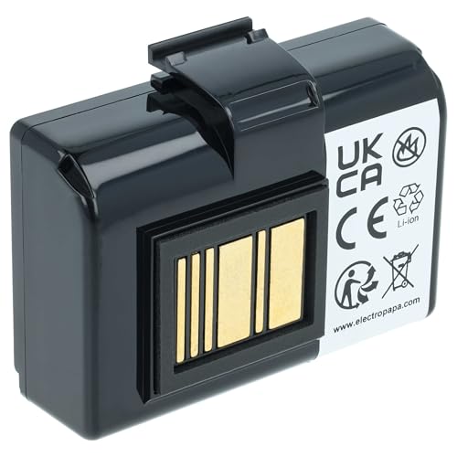 vhbw 1x Akku kompatibel mit Zebra ZQ510, ZQ511 RFID, ZQ500, ZQ511 Drucker Kopierer Scanner Etiketten-Drucker (3400 mAh, 7,4 V, Li-Ion)