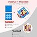 Imagen de Piucrty Tic Tac Toe Juego Mini 12 Piezas Obsequios Útiles Regalos de Cumpleaños Infantiles Regalos de Fiesta Empleo Tictactoe Give Aways Pinata Relleno Niños Pequeños Juguetes Tombola Precios Bolsa