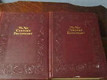 Hardcover The New Century Dictionary, Two Volume Set (Vol. I and II of a Two Volume Set) Book