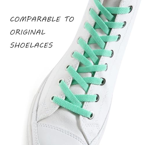 Image of VSUDO Flat Sneaker Shoe Lace, Flat Shoe String for Sneaker, Athletic Shoelace