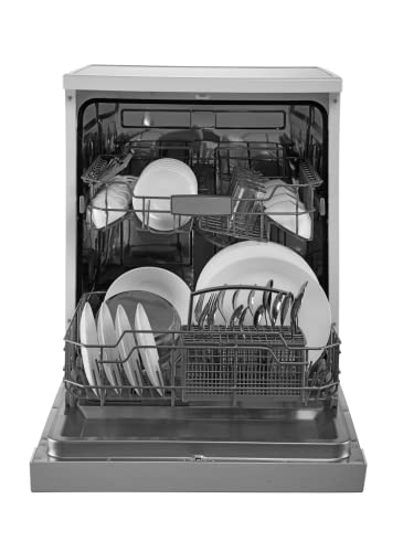 Image of Hindware 12 Place Settings Italo Free Standing Dishwasher (DW100008, Inox)