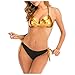 Sonnena Lentejuelas Bikini de Mujer de Dos Piezas, Traje de baño Sexy...