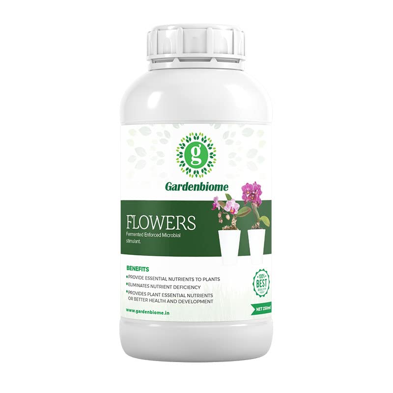 Gardenbiome - Flower Fertilizer - Spray Fertilizer - All type of Flowers - Eco Friendly - 250 ml (B0BR2G5B89) Amazon Price History, Amazon Price Tracker