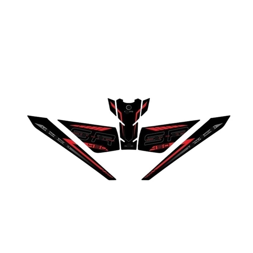 Motorbike Tank Protector for CF&MO&to 450 SR 450SR 450sr Sr 2022 2023 Motorcycle Fuel Tank Side Anti Slip Protection Pad Knee Grip Stickers Accessories