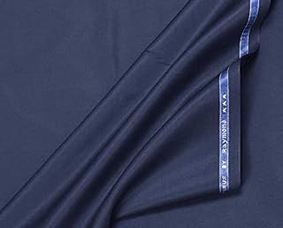 Raymond Fabrics Solid Trouser Fabric (Blue,1.2 Meters, Unstitched) Price In India