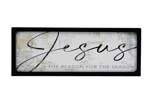 Jesusisthereasonfortheseasonframedprintrusticfarmhousefamilywelcomehomedecorsignforwallorfreestandingshelfsitter Urban Country Home Decor Jesus is the reason for the season framed print rustic farmhouse family welcome home decor sign for wall or freestanding shelf sitter urban country home decor