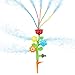 KreativeKraft Giochi da Giardino per Bambini - Giocattolo Spruzzo Acqua (Sprinkler Fiore)