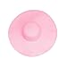 WITHMOONS Straw Hats for Women Floppy Sun Pink Hats Beach Wide Brim Oversized UPF 50 with Strap Summer Roll Up SZ90045 (Pink)