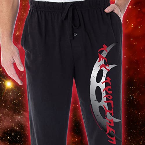 Star Trek The Next Generation Men's Klingon Bat'Leth Good Day To Die Lounge Pajama Pants3
