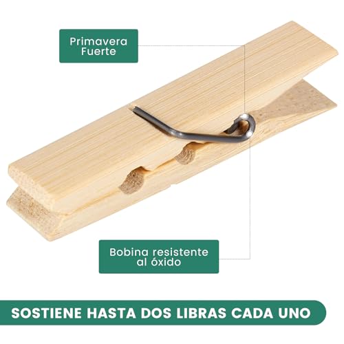 Catálogo para Comprar On-line Pinzas para tender la ropa - solo los mejores. 9 Pinzas para tender la ropa marca GMK (3)