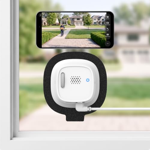 Anker eufy 2.5K Window Cam E10,Indoor Cam for Outdoors, Easy Setup,No-Drill | 25°Adjustable Tilt, Anti-Reflection, MaxColor Night Vision,24/7 Recording,Local AI Detection, 2.4/5 GHz WiFi, No Subscription