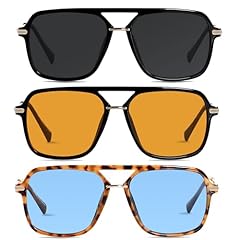 (3pack) Black + Orange + Blue