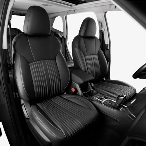 Custom Seat Covers for Outback 2015 2016 2017 2018 2019 Full Set Limited,Touring,Premium Outback Accessories Waterproof Nappa Leather