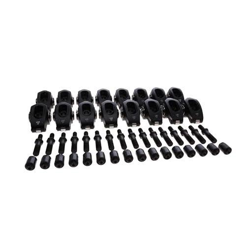 Top Street Performance Aluminum Roller Rocker Arms 1.7 Ratio Needle Bearing Tip for GM Chevy LS1 LS2 LS6