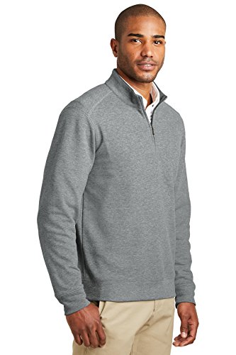 Port Authority Men's Pinpoint Mesh Half-Zip Pullover4