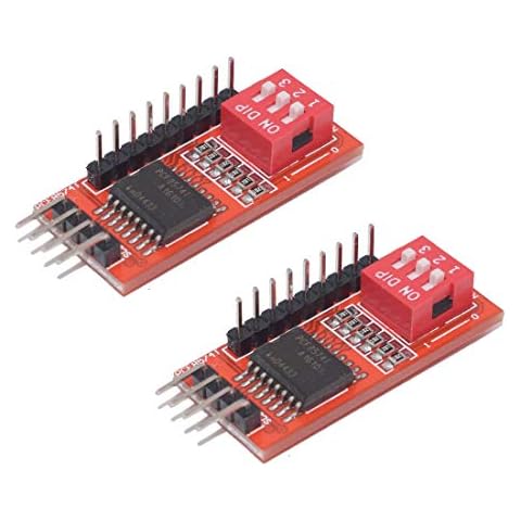 Hailege 2pcs PCF8574 PCF8574T IO Expansion Shield Board I/O Expander IIC I2C Evaluation Develop Board for Arduino Cover